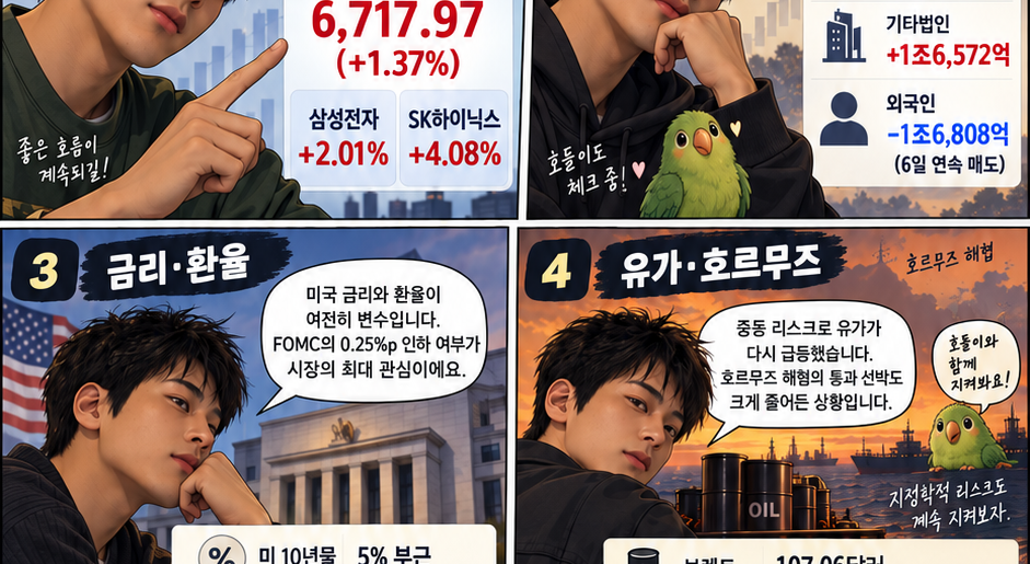 추석 인사 학습만화 중단 이미지